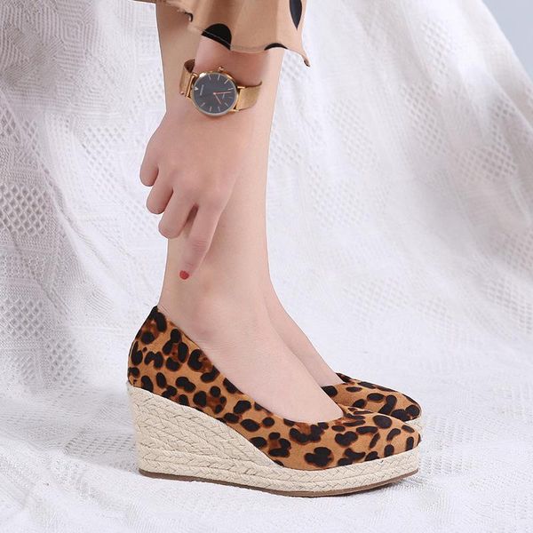 sandals 2021 women 7cm heel leopard flock wedge single shoes women's platform espadrilles spring and autumn high heels, Black
sandals 2021 women 7cm heel leopard flock wedge single shoes women's platform espadrilles spring and autumn high heels, Black
