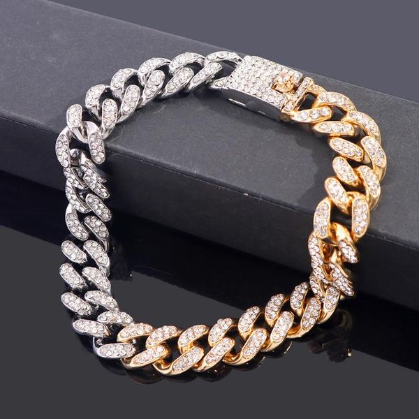 anklets hip hop rock gold silver color miami cuban anklet jewelry women men splicing crystal chunky metal chain rapper jewellery, Red;blue
anklets hip hop rock gold silver color miami cuban anklet jewelry women men splicing crystal chunky metal chain rapper jewellery, Red;blue