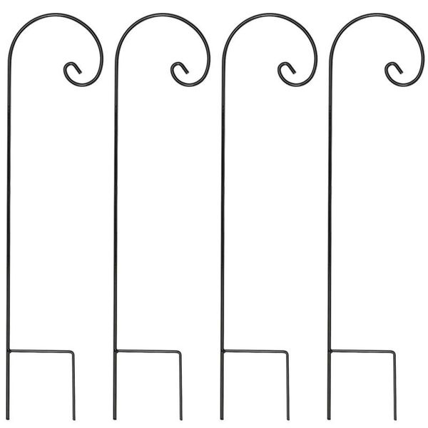 hooks & rails shepherd's hook, outdoor plant hanger, heavy duty hook for bird feeders,lanterns,solar lights,wedding (4 pack)
hooks & rails shepherd's hook, outdoor plant hanger, heavy duty hook for bird feeders,lanterns,solar lights,wedding (4 pack)