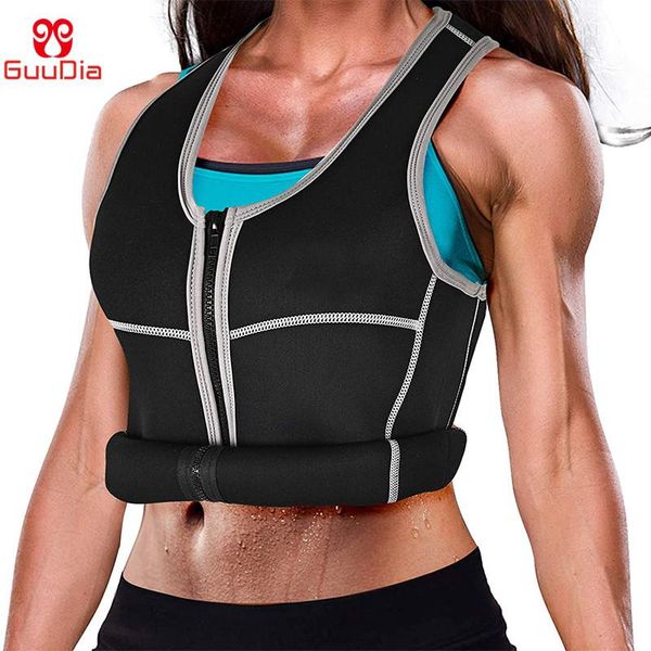women body shaper vest zipper premium neoprene tank slimming shapers weight loss waist trainer shirts sweat women's, Black;white
women body shaper vest zipper premium neoprene tank slimming shapers weight loss waist trainer shirts sweat women's, Black;white