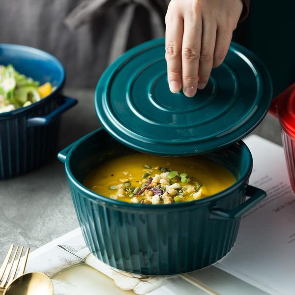 7 inch personality with lid set home ceramic ramen soup bowl handle salad china porcelain g269 bowls
7 inch personality with lid set home ceramic ramen soup bowl handle salad china porcelain g269 bowls
