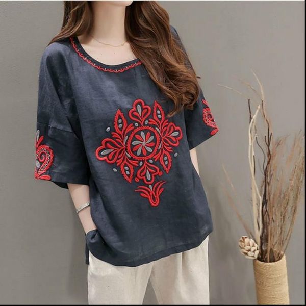 blouse women blouses plus size embroidered white ladies casual cotton loose ethnic vintage clothes drop
blouse women blouses plus size embroidered white ladies casual cotton loose ethnic vintage clothes drop
