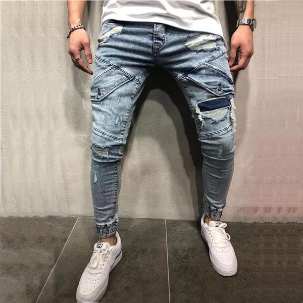 men's jeans men blue ripped vintage patchwork distressed slim fit mid waist hombre causal skinny denim pencil pants streetwear
men's jeans men blue ripped vintage patchwork distressed slim fit mid waist hombre causal skinny denim pencil pants streetwear