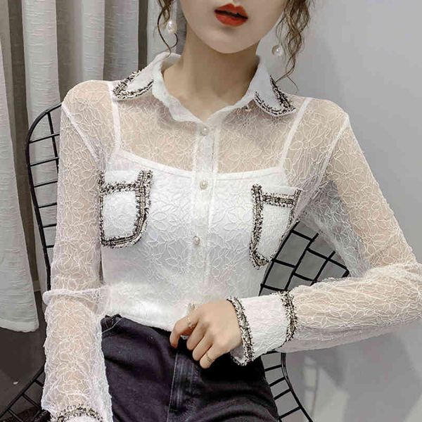 blusas mujer de moda long sleeve blouse women hollow lace blouse shirt turn down collar white blouse women c558 210426
blusas mujer de moda long sleeve blouse women hollow lace blouse shirt turn down collar white blouse women c558 210426