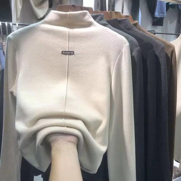 women's sweaters spring autumn basic women pullover slim female slim-fit tight knitted turtleneck sweater pullovers, White;black
women's sweaters spring autumn basic women pullover slim female slim-fit tight knitted turtleneck sweater pullovers, White;black