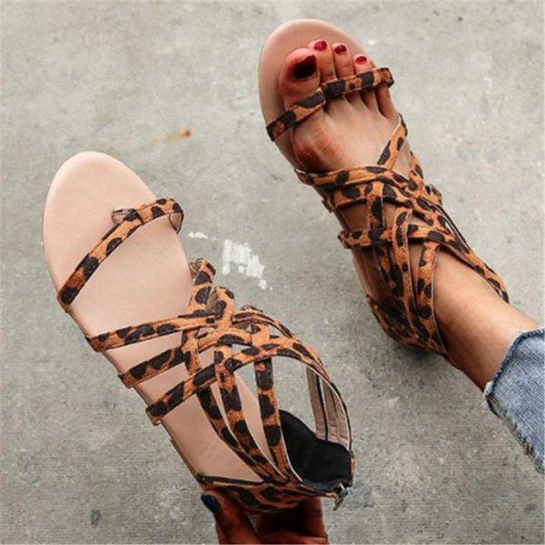 sandals fashion women's narrowband peep toe female leopard flats gladiator shoes summer comfortable ladies beach, Black
sandals fashion women's narrowband peep toe female leopard flats gladiator shoes summer comfortable ladies beach, Black