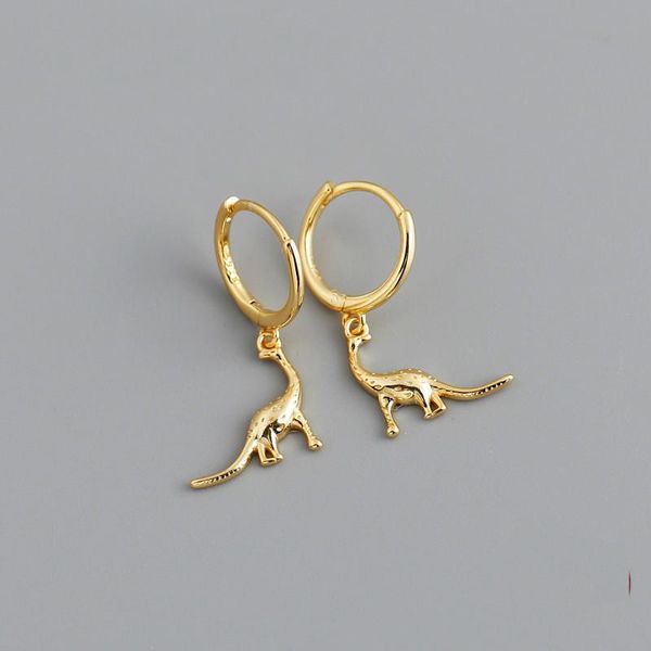 stud lexie diary bohemian cute pendant dinosaur earring for women genuine 925 sterling silver punk chic charm jewelry gift, Golden;silver
stud lexie diary bohemian cute pendant dinosaur earring for women genuine 925 sterling silver punk chic charm jewelry gift, Golden;silver