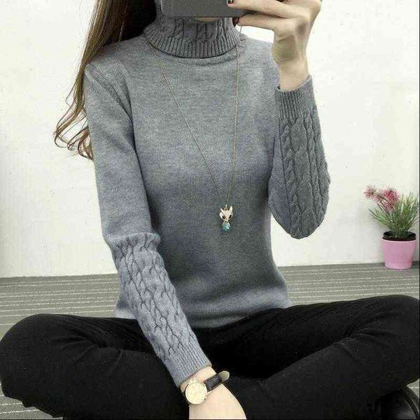 womens sweaters and pullovers female solid wool pullover knitted autumn winter casual over sized pull turtleneck sweater, White;black
womens sweaters and pullovers female solid wool pullover knitted autumn winter casual over sized pull turtleneck sweater, White;black
