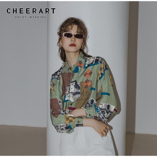 baroque court vintage shirt green women and blouses long sleeve loose blouse button up baggy aesthetic 210427, White
baroque court vintage shirt green women and blouses long sleeve loose blouse button up baggy aesthetic 210427, White