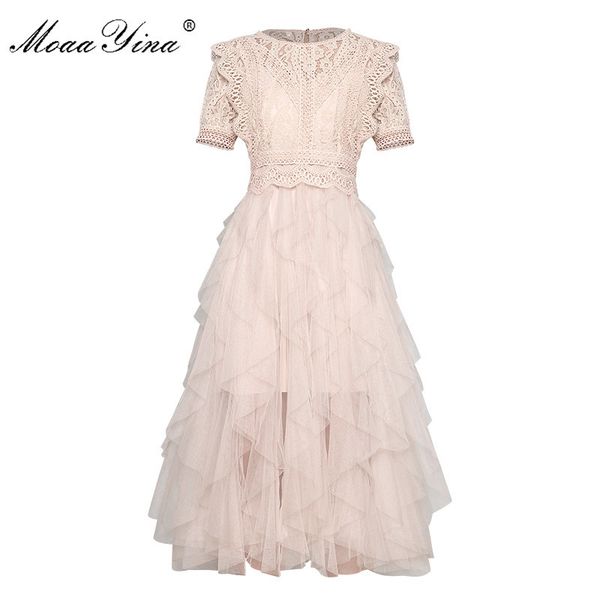 fashion designer runway dress spring summer women dress short sleeve lace patchwork mesh ball gown dresses 210524, Black;gray
fashion designer runway dress spring summer women dress short sleeve lace patchwork mesh ball gown dresses 210524, Black;gray