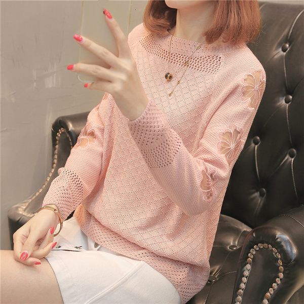 women's knits & tees korean fashion sweaters and pullovers sueter mujer long sleeve lace patchwork solid slim elastic 35, White
women's knits & tees korean fashion sweaters and pullovers sueter mujer long sleeve lace patchwork solid slim elastic 35, White