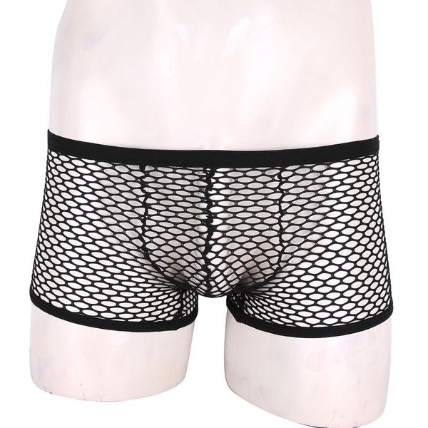underpants mens see through fishnet underwear low rise bulge pouch boxer shorts elastic waistband hollow out lingerie panties, Black;white
underpants mens see through fishnet underwear low rise bulge pouch boxer shorts elastic waistband hollow out lingerie panties, Black;white