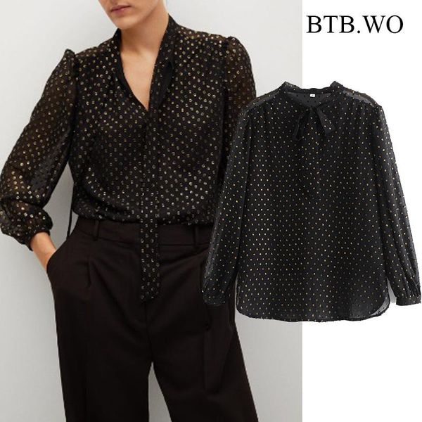 women's blouses & shirts btb.wo blouse women metal chiffon cut flowers linning office ladies casual chic 2021, White
women's blouses & shirts btb.wo blouse women metal chiffon cut flowers linning office ladies casual chic 2021, White