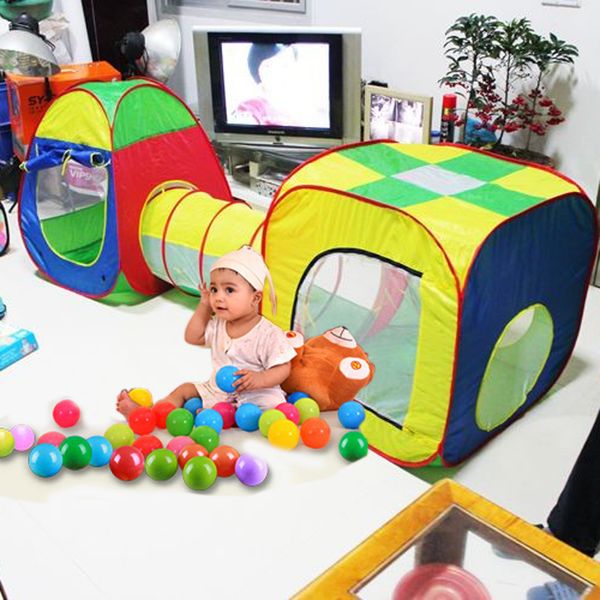 Cubby-Tube-Teepee 3pc Pop-up Play Tent Children Tunnel Kids Adventure House Ball Pool Toys Kids Tent Gifts
Cubby-Tube-Teepee 3pc Pop-up Play Tent Children Tunnel Kids Adventure House Ball Pool Toys Kids Tent Gifts
