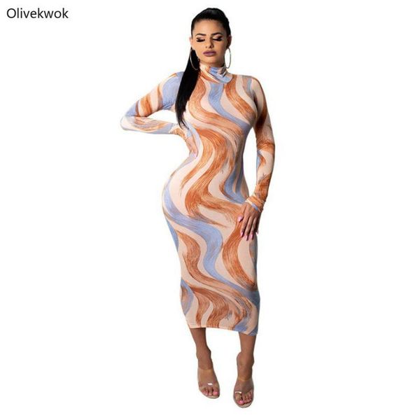 casual dresses olivekwok autumn fashion print midi dress o-neck long sleeve pullover mid waist mid-calf length women bq1819, Black;gray
casual dresses olivekwok autumn fashion print midi dress o-neck long sleeve pullover mid waist mid-calf length women bq1819, Black;gray