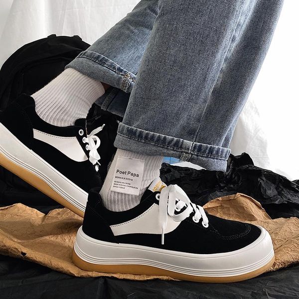 spring 2021 flat heel low canvas black casual sports solid color youth vitality trendy men's sho
spring 2021 flat heel low canvas black casual sports solid color youth vitality trendy men's sho
