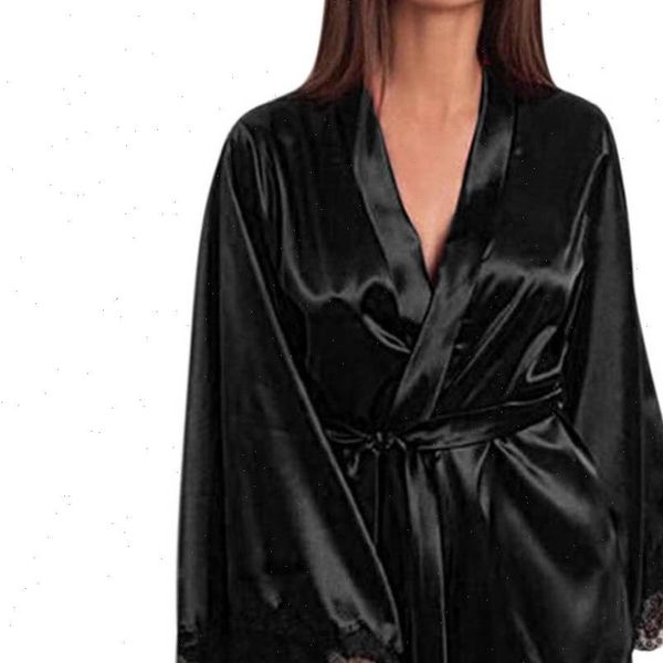 pajamas satin nightdress silk lace women sleepwear lingerie nightgown robe femme 8, Black;red
pajamas satin nightdress silk lace women sleepwear lingerie nightgown robe femme 8, Black;red
