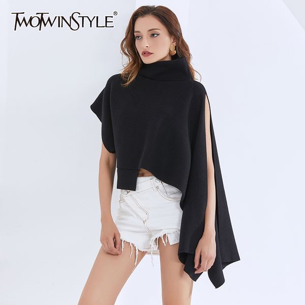 irregular sweater for women turtleneck batwing short sleeve side split knitting sweaters female clothing 210524, White;black
irregular sweater for women turtleneck batwing short sleeve side split knitting sweaters female clothing 210524, White;black