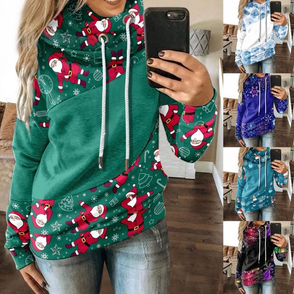 women's hoodies & sweatshirts printed hoodie christmas print long sleeve hooded ladies pullover autumn winter harajuku lady casual swe, Black
women's hoodies & sweatshirts printed hoodie christmas print long sleeve hooded ladies pullover autumn winter harajuku lady casual swe, Black