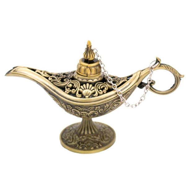 decorative objects & figurines carving hollow zinc alloy magic lamps retro ornaments incense burner wishing oil light home decor gift
decorative objects & figurines carving hollow zinc alloy magic lamps retro ornaments incense burner wishing oil light home decor gift