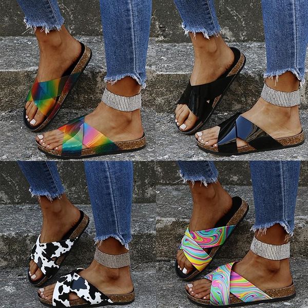 women summer slippers bling transparent laser beach slides platform shoes flip flops big size 36-43, Black
women summer slippers bling transparent laser beach slides platform shoes flip flops big size 36-43, Black