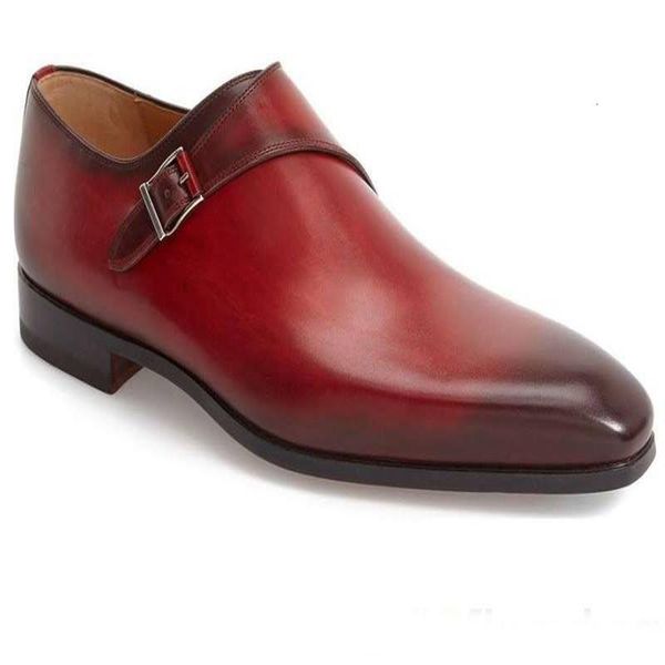 dress shoes novos sapatos masculinos moda casual banquete de negócios all-match vermelho plutônio integrado único fivela confortável monge m, Black
dress shoes novos sapatos masculinos moda casual banquete de negócios all-match vermelho plutônio integrado único fivela confortável monge m, Black