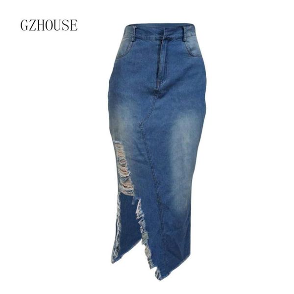 womens pencil skirt 2021 fashion s-xxxl size plus ladies long denims jeans ripped high waist slim hole bodycon skirts, Black
womens pencil skirt 2021 fashion s-xxxl size plus ladies long denims jeans ripped high waist slim hole bodycon skirts, Black