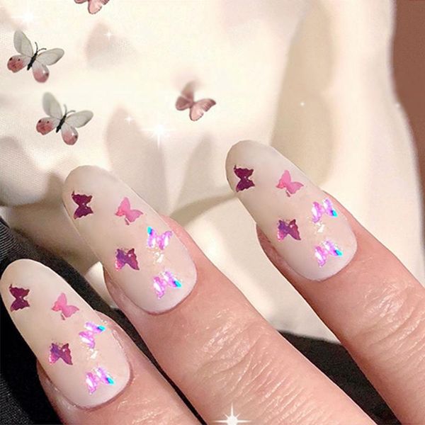 false nails fake butterfly white wear nail stickers finished 24 with glue breathable and durable, Red;gold
false nails fake butterfly white wear nail stickers finished 24 with glue breathable and durable, Red;gold