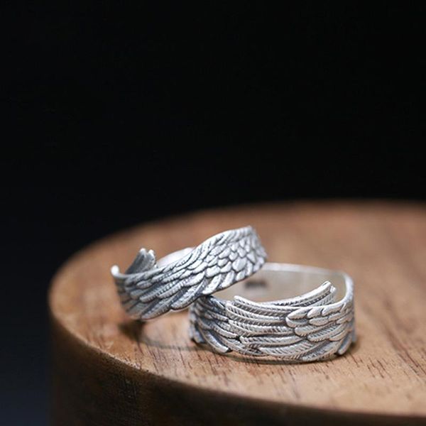 cluster rings 990 pure silver vintage feather ring for men and women opening type resizable fine jewelry, Golden;silver
cluster rings 990 pure silver vintage feather ring for men and women opening type resizable fine jewelry, Golden;silver