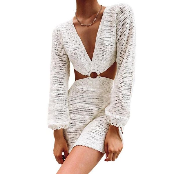 casual dresses knit stripe long sleeve dress beach backless summer hollow out women v neck party mini white black, Black;gray
casual dresses knit stripe long sleeve dress beach backless summer hollow out women v neck party mini white black, Black;gray