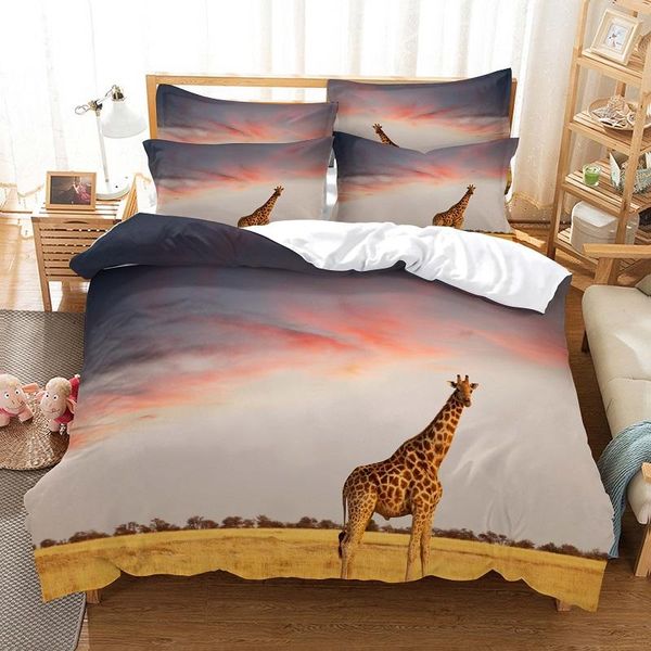 bedding sets giraffe bedclothes cotton set adults duvet cover twin full king bedroom home textile housse de couette
bedding sets giraffe bedclothes cotton set adults duvet cover twin full king bedroom home textile housse de couette