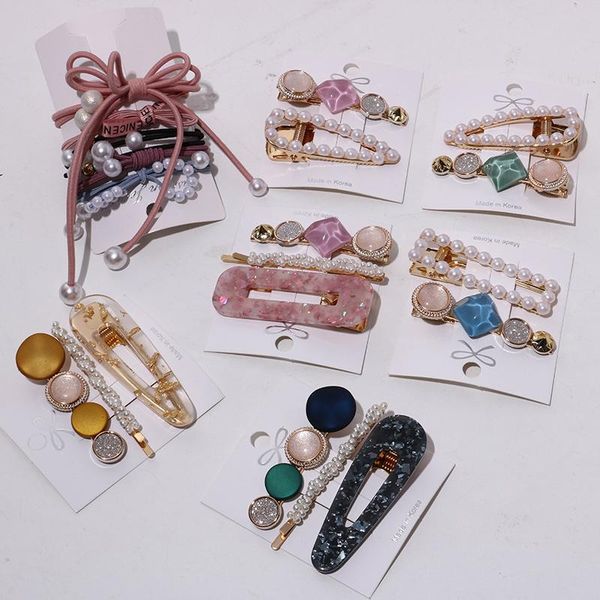 3pcs/set fashion pearls acetate geometric summer hair clips for women girls headband sweet hairpins barrettes accessories, Slivery;white
3pcs/set fashion pearls acetate geometric summer hair clips for women girls headband sweet hairpins barrettes accessories, Slivery;white