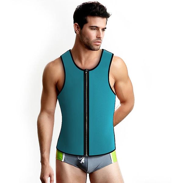 men's body shapers zipper waist trainer men ultra sweat neoprene corset slimming vest belt cincher shaper corsets reversible, Black;brown
men's body shapers zipper waist trainer men ultra sweat neoprene corset slimming vest belt cincher shaper corsets reversible, Black;brown