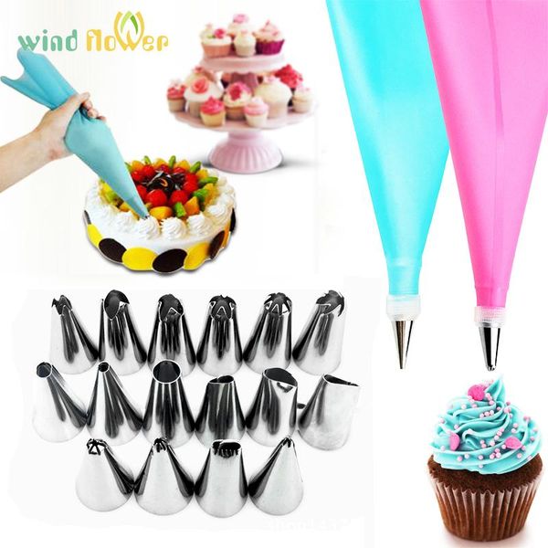 baking & pastry tools wind flower silicone piping cake decorating icing cream bag nozzles cookies puffs crowded bags
baking & pastry tools wind flower silicone piping cake decorating icing cream bag nozzles cookies puffs crowded bags
