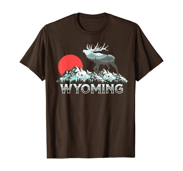 Vintage Wyoming Elk Hunter Conservation Retro Graphic T-Shirt, Mainly pictures
Vintage Wyoming Elk Hunter Conservation Retro Graphic T-Shirt, Mainly pictures