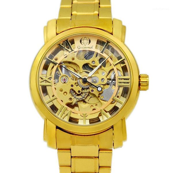 men watches luxury brand gold watch stainless steel big male wristwatch yellow sports mechanical for man wristwatches, Slivery;brown
men watches luxury brand gold watch stainless steel big male wristwatch yellow sports mechanical for man wristwatches, Slivery;brown