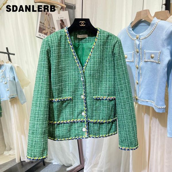 women's jackets socialite tweed short coat female 2021 autumn and winter v-neck long sleeve slimming woolen cardigan elegant jacket, Black;brown
women's jackets socialite tweed short coat female 2021 autumn and winter v-neck long sleeve slimming woolen cardigan elegant jacket, Black;brown