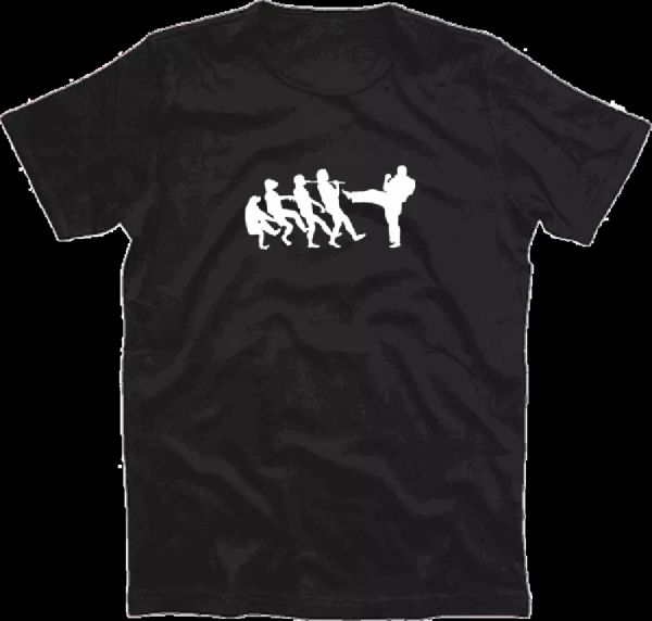 standard edition kick em back evolution karate boxing funshirt t-shirt s-xxxl, White;black
standard edition kick em back evolution karate boxing funshirt t-shirt s-xxxl, White;black