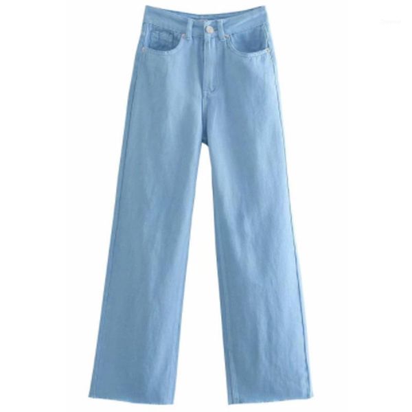 women's pants & capris women's zhenbaili 2022 za fashion women summer blue denim jeans trousers button high waist lady wide leg fe, Black;white
women's pants & capris women's zhenbaili 2022 za fashion women summer blue denim jeans trousers button high waist lady wide leg fe, Black;white
