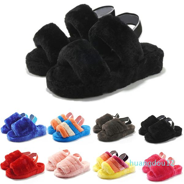 designer- fashion women men slides winter furry furry slippers colorful warm comfortable fuzzy girl flip flops size 36-42, Black
designer- fashion women men slides winter furry furry slippers colorful warm comfortable fuzzy girl flip flops size 36-42, Black