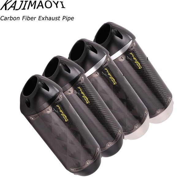 motorcycle exhaust system kajimaoyi universal real carbon fiber slip on muffler pipe escape with db killer for most
motorcycle exhaust system kajimaoyi universal real carbon fiber slip on muffler pipe escape with db killer for most