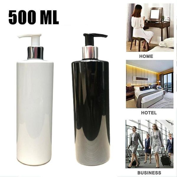 storage bottles & jars bulk white black pet plastic pump bottle chrome 500ml dispenser shampoo / lotion sub-bottling empty cosmetic containe
storage bottles & jars bulk white black pet plastic pump bottle chrome 500ml dispenser shampoo / lotion sub-bottling empty cosmetic containe