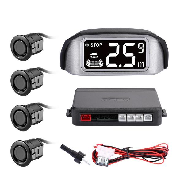 car parking sensor kit lcd display voice assistance detector reversing back 4 sensors rear view cameras&
car parking sensor kit lcd display voice assistance detector reversing back 4 sensors rear view cameras&