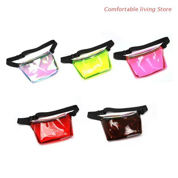 women holographic pvc waist chest bag travel phone pouch fashion transparent belt fanny pack bags
women holographic pvc waist chest bag travel phone pouch fashion transparent belt fanny pack bags