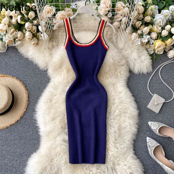neploe contrast color summer dress knitted fashion bodycon dresses women knitting korean stretch high waist vestidos 210423, Black;gray
neploe contrast color summer dress knitted fashion bodycon dresses women knitting korean stretch high waist vestidos 210423, Black;gray