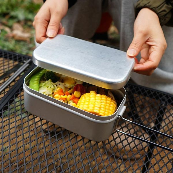 portable tableware tourist large capacity rustproof outdoor camping hiking with steaming rack aluminum folding handle lunch box dinnerware s
portable tableware tourist large capacity rustproof outdoor camping hiking with steaming rack aluminum folding handle lunch box dinnerware s