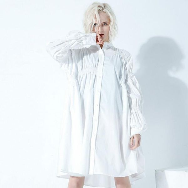 casual dresses 2021 spring summer fashion designer dress women street style long sleeve irregular shirts white/black, Black;gray
casual dresses 2021 spring summer fashion designer dress women street style long sleeve irregular shirts white/black, Black;gray