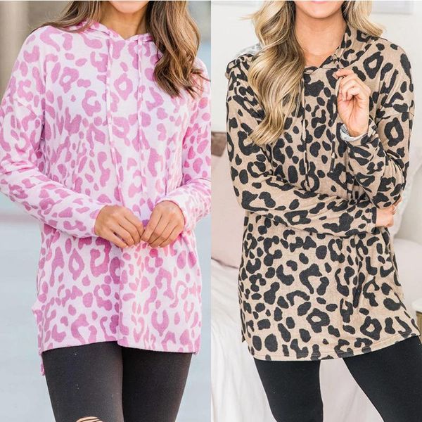 women's hoodies & sweatshirts sell ladies autumn leopard print hoody casual long-sleeved hooded women long pullovers trendy womens clo, Black
women's hoodies & sweatshirts sell ladies autumn leopard print hoody casual long-sleeved hooded women long pullovers trendy womens clo, Black