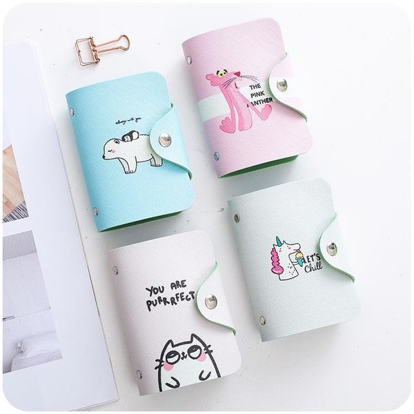 card holders leather case holder student cute cartoon id cards wallet passport business for women, Brown;gray
card holders leather case holder student cute cartoon id cards wallet passport business for women, Brown;gray