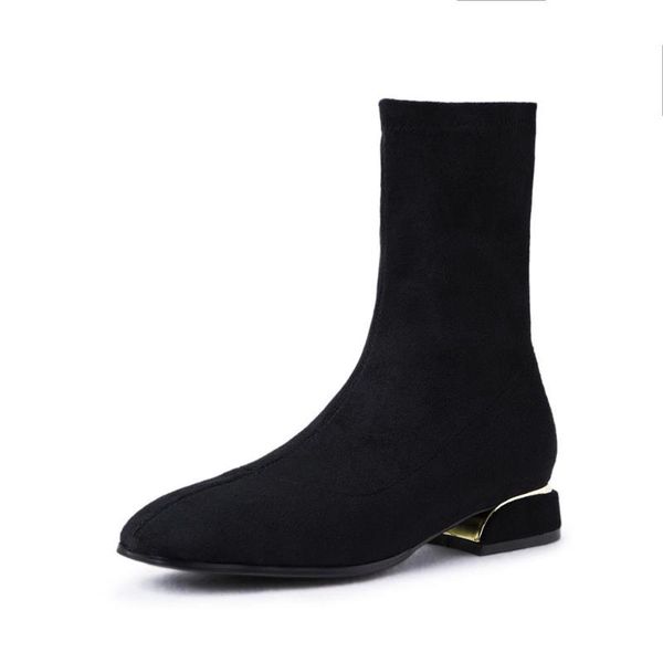 boots winter snow boot women shoes stretch fabric elegant ol ladies fashion high heel short, Black
boots winter snow boot women shoes stretch fabric elegant ol ladies fashion high heel short, Black